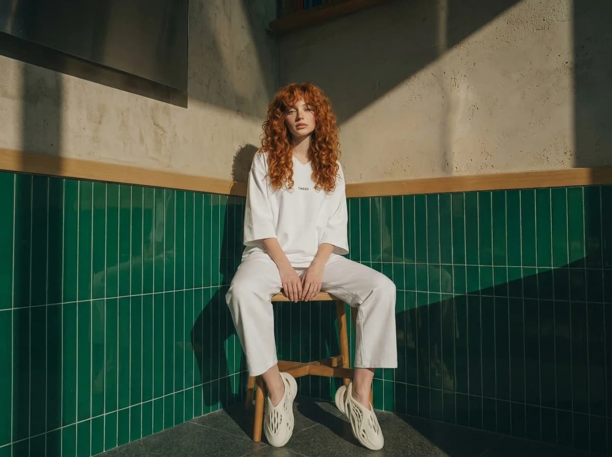 Администратор клиники в белом костюме TWEED — первое лицо бренда