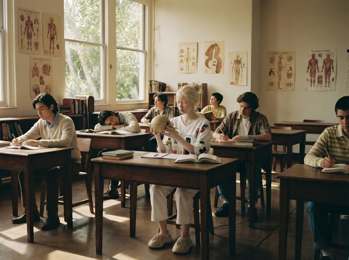 День медицинского работника — будущие врачи в аудитории