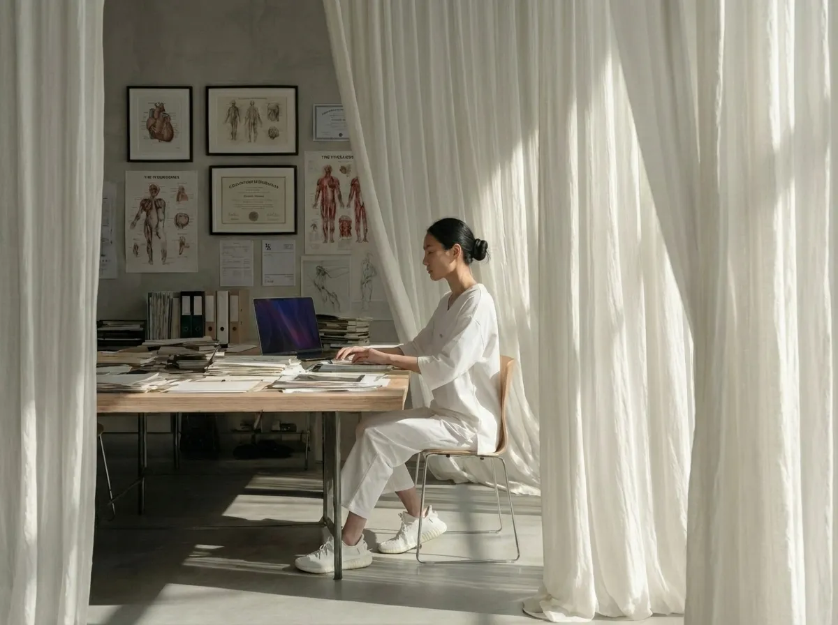 Эргономика рабочего места врача — правильная поза за столом