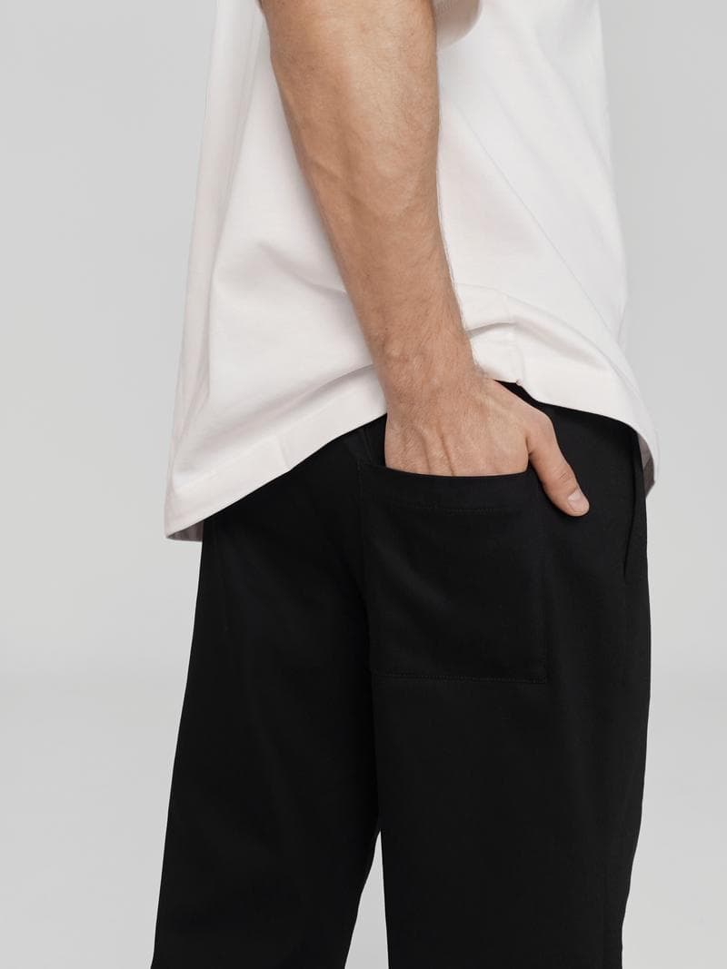 Брюки Wide чёрные — фото 2