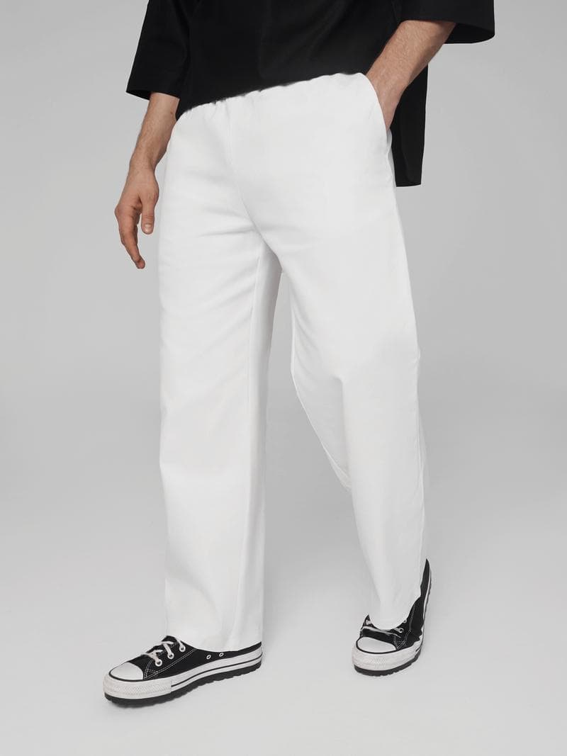 Брюки Wide белые — фото 1