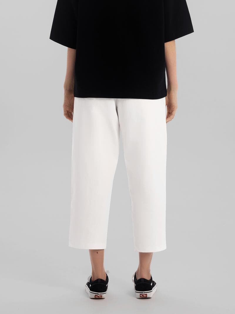 Брюки Wide белые жен — фото 3