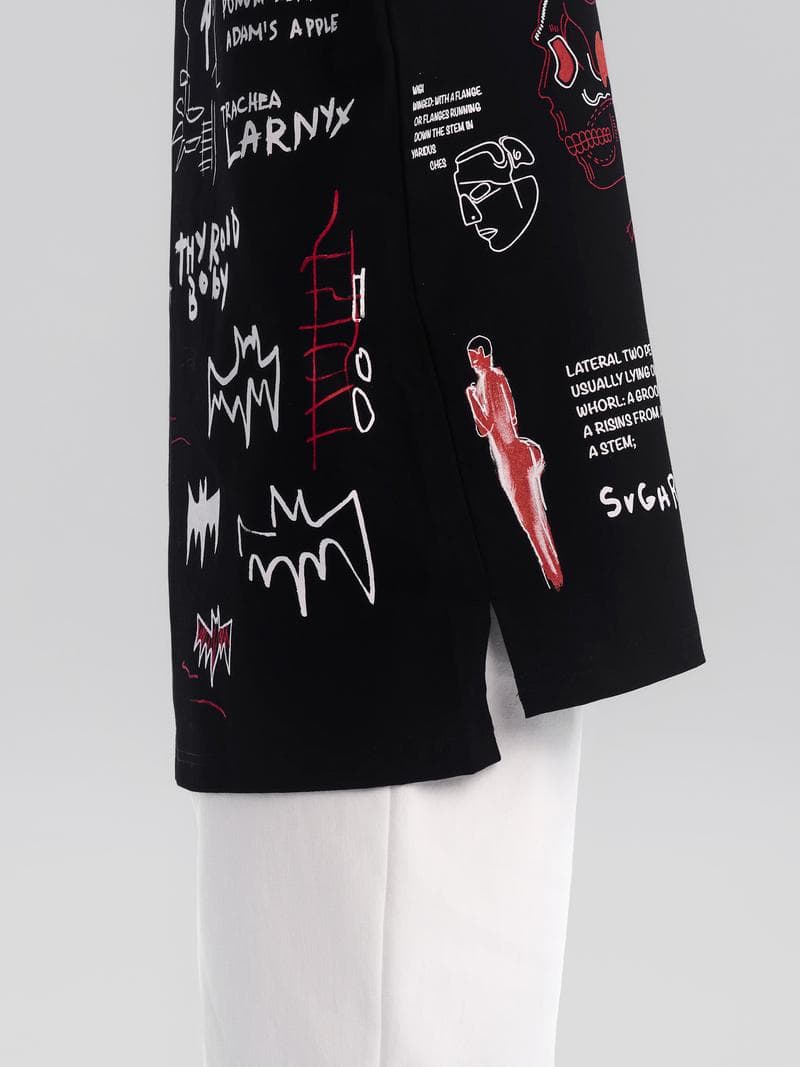 Топ Баския чёрный — фото 2