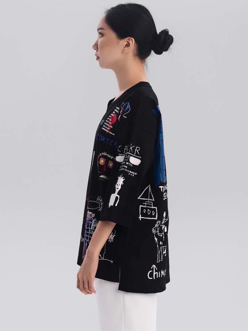 Топ Баския чёрный — фото 4