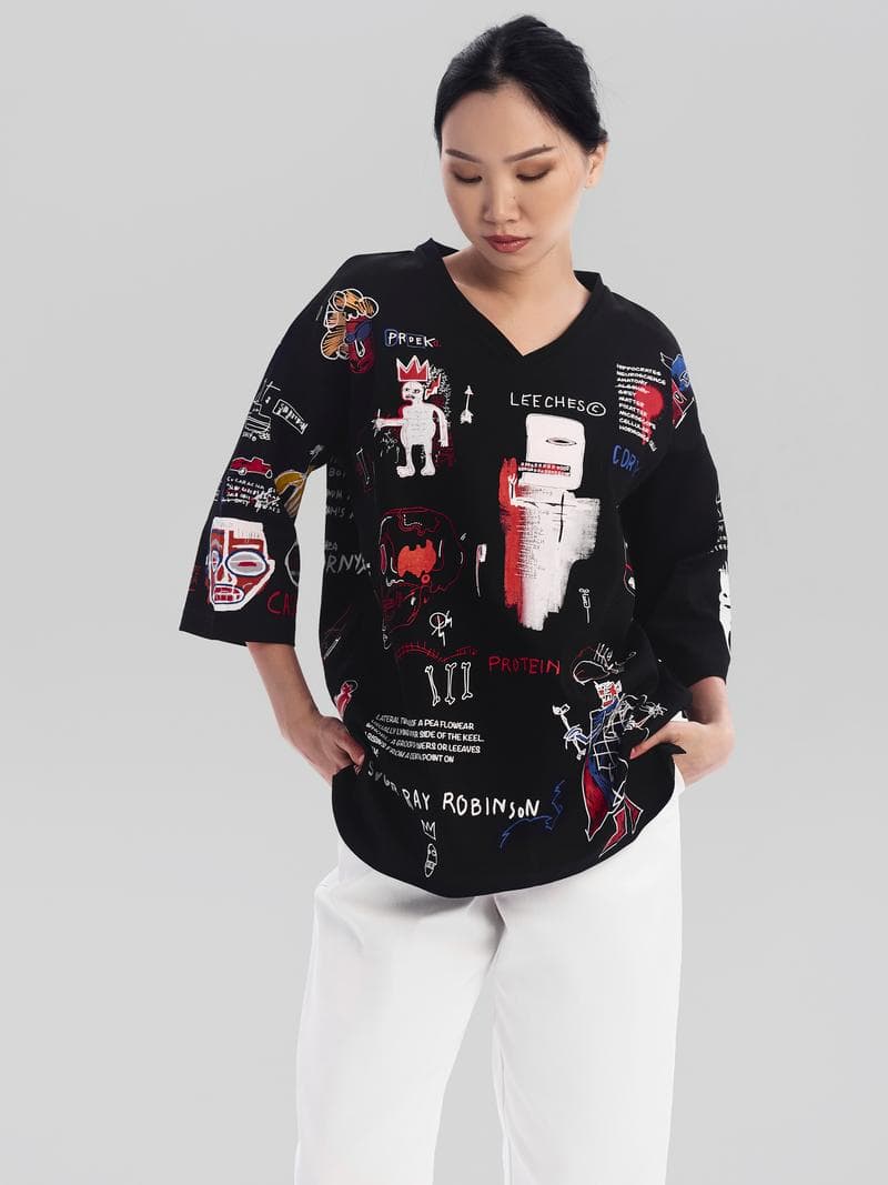 Топ Баския чёрный — фото 5