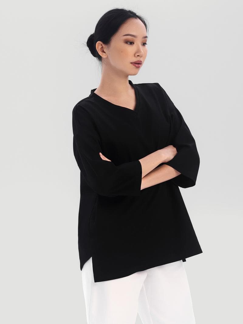 Топ классический чёрный жен — фото 5