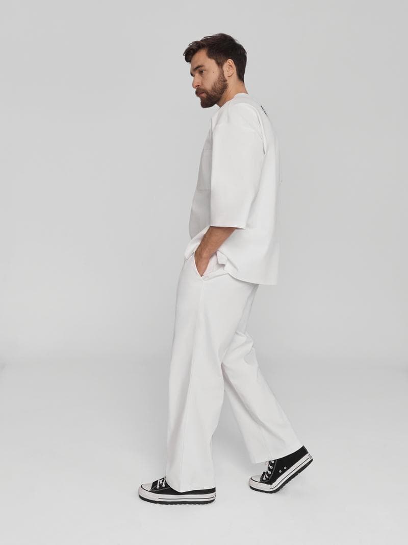 Топ классический белый — фото 3