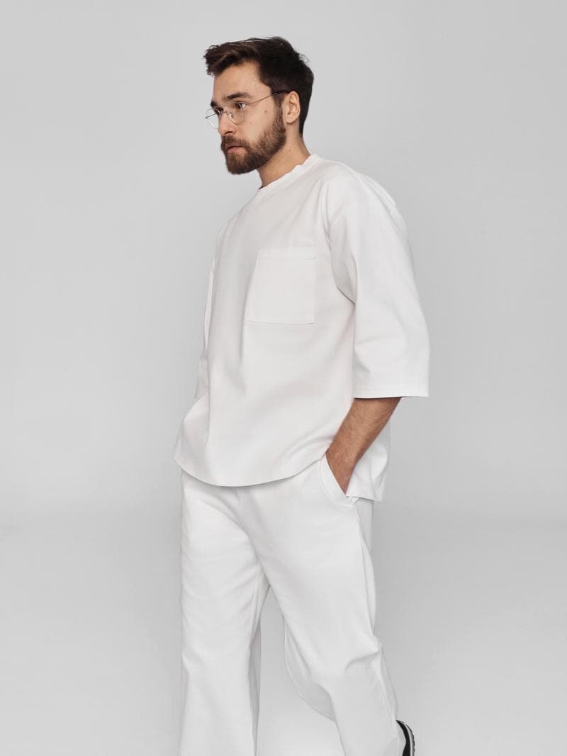 Топ классический белый — фото 5