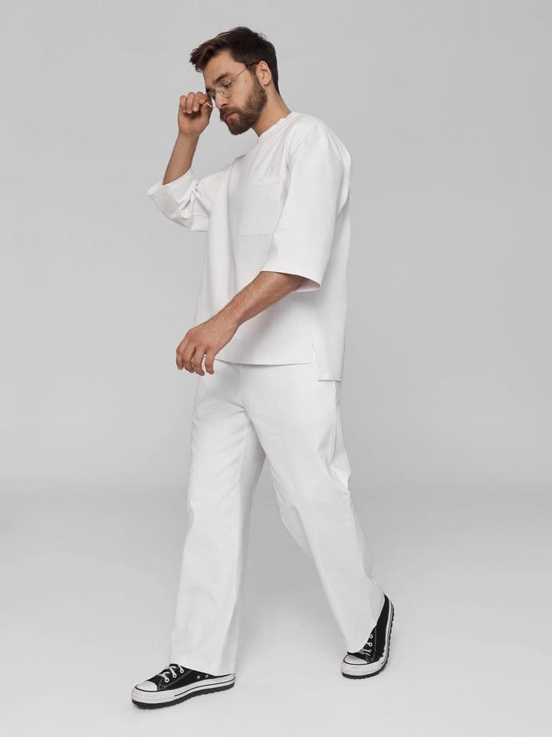 Топ классический белый — фото 6