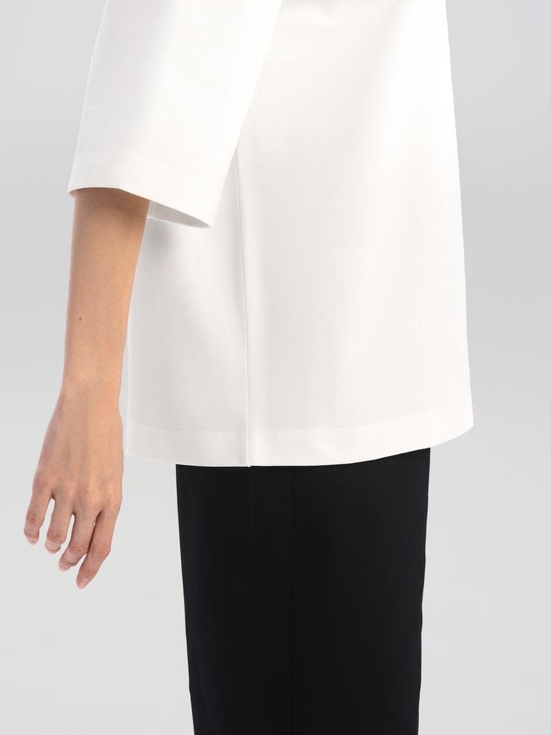 Футболка классическая белая жен — фото 2