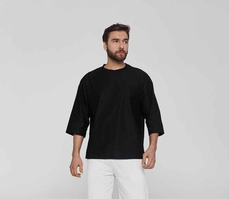 Топ классический чёрный — фото 1