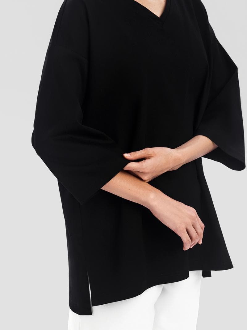 Топ классический чёрный жен — фото 1