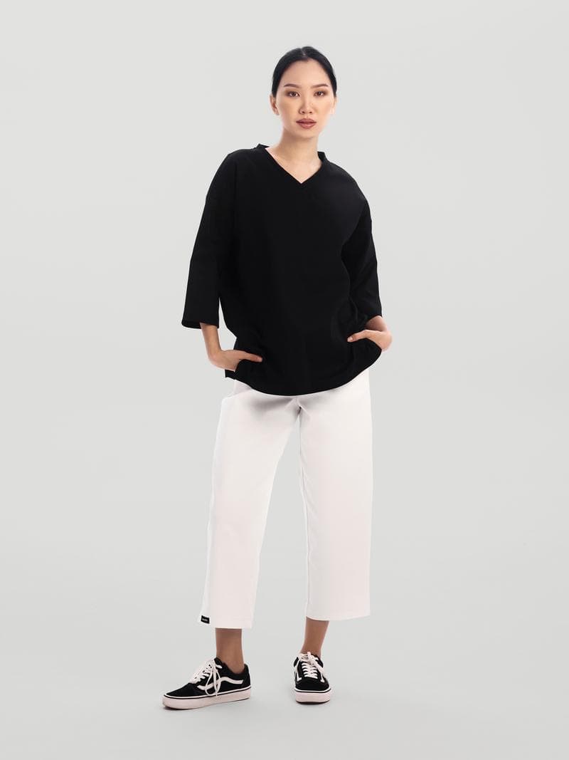 Костюм классический чёрный жен — фото 1