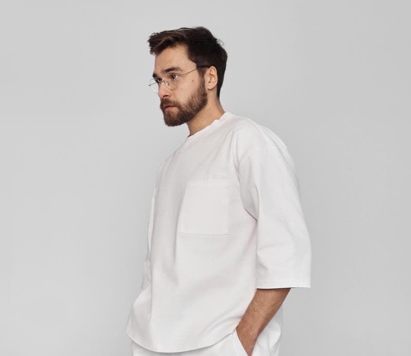 Топ классический белый — фото 1